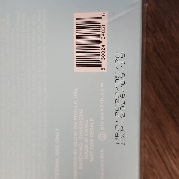 🆕GLOW ON 5TH BEAUTY REPLENISH AND REHYDRATE SHEET MASKS - Picture 2 of 3